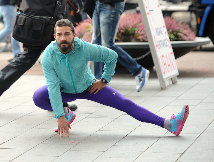 Shia LaBeouf runs around Amsterdam museum 144 times for bizarre art '#metamarathon'