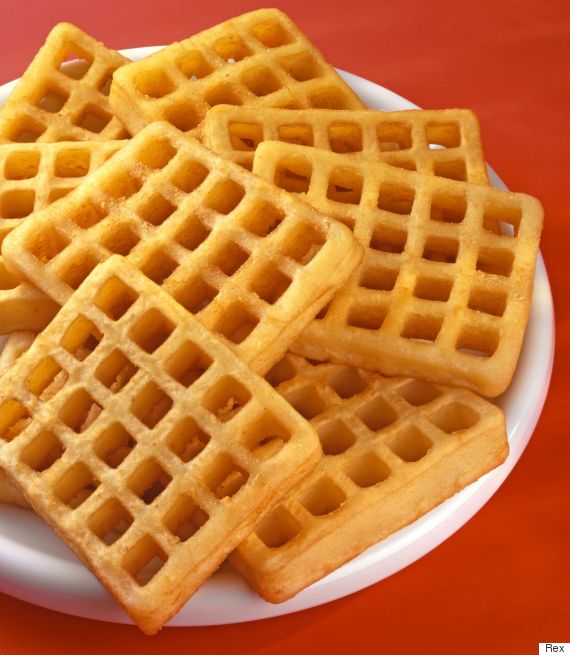 Mandatory Credit: Photo by Food and Drink/REX (3394205a) Potato Waffles Food and Drink
