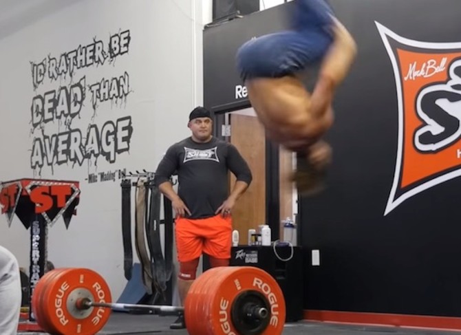 Backflip Deadlifts