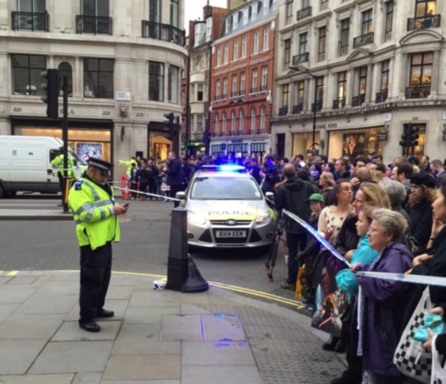Bomb Scare Regent Street