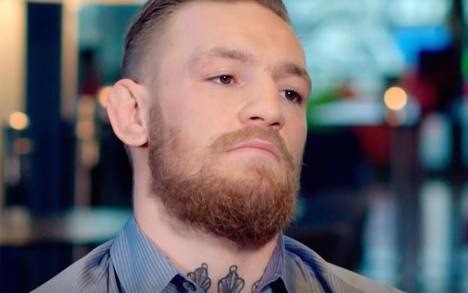 Conor McGregor Upset