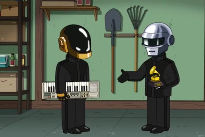 Daft Punk Family Guy