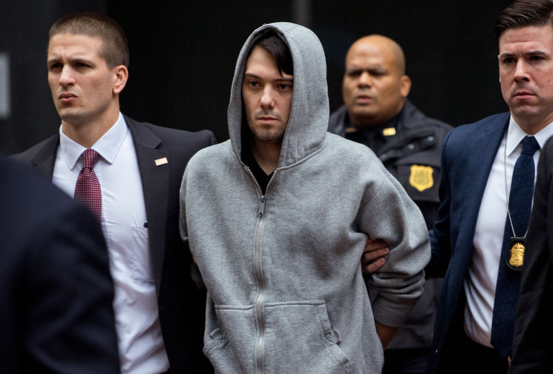 Martin Shkreli Arrest 1