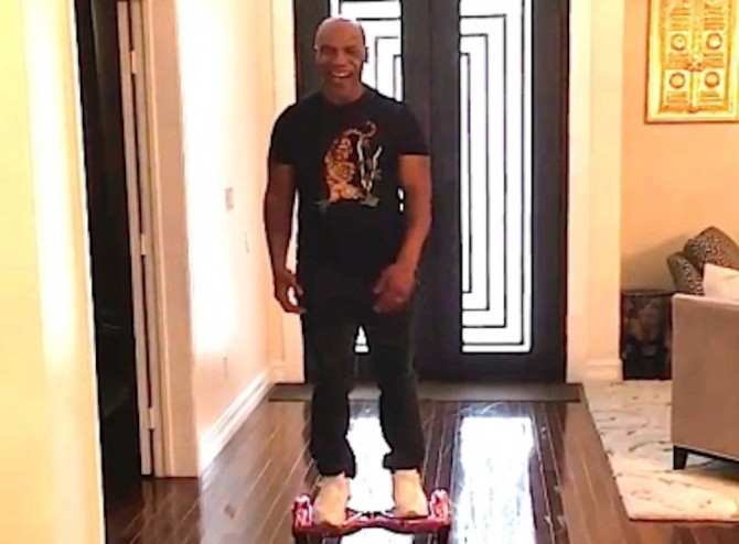 Mike Tyson Hoverboard