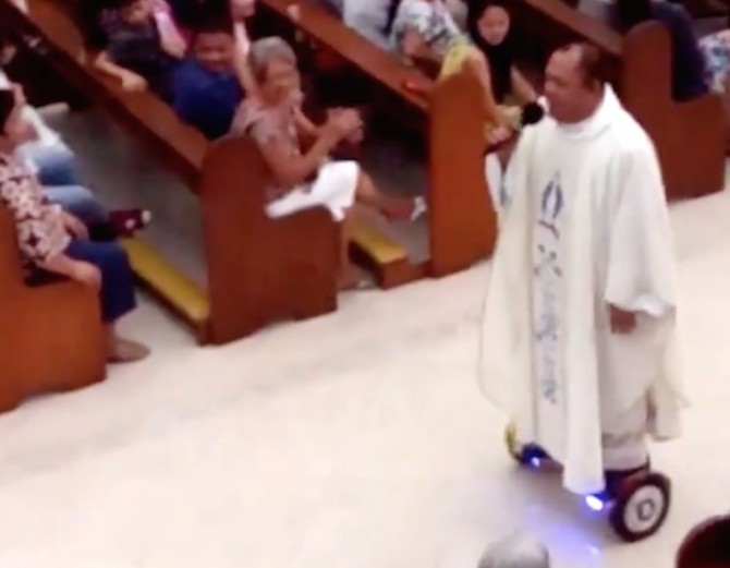 Priest Hoverboard