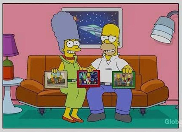 Simpsons Christmas Cards 28