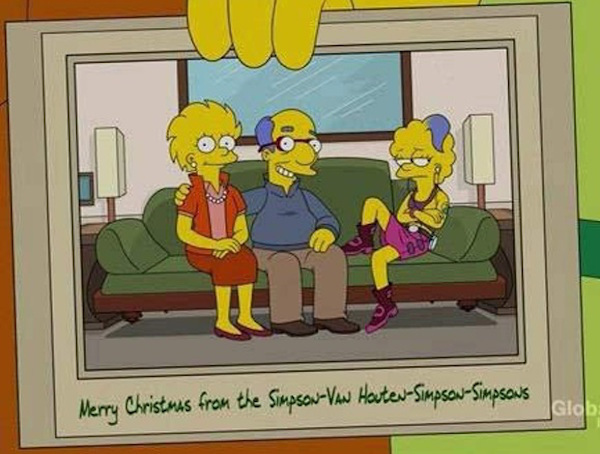 Simpsons Christmas Cards 29