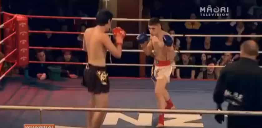 Kickboxer Has The Weirdest Reaction Ever To Getting Knocked Out