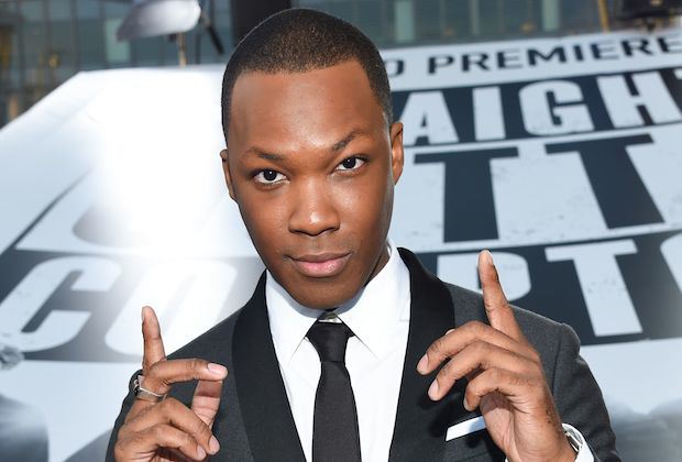 Mandatory Credit: Photo by Buckner/Variety/REX/Shutterstock (4937681bc) Corey Hawkins 'Straight Outta Compton' film premiere, Los Angeles, America - 10 Aug 2015