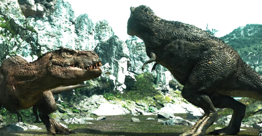 NSFW Japanese Condom Advert Features Two Dinosaurs Having Sex