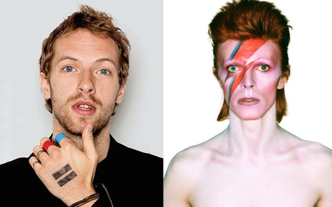 David Bowie Coldplay