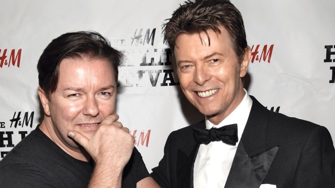 David Bowie Ricky Gervais