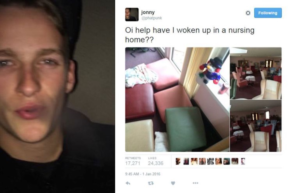 Guy Wakes Up Nursing Home