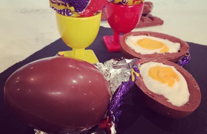 Homemade Creme Eggs