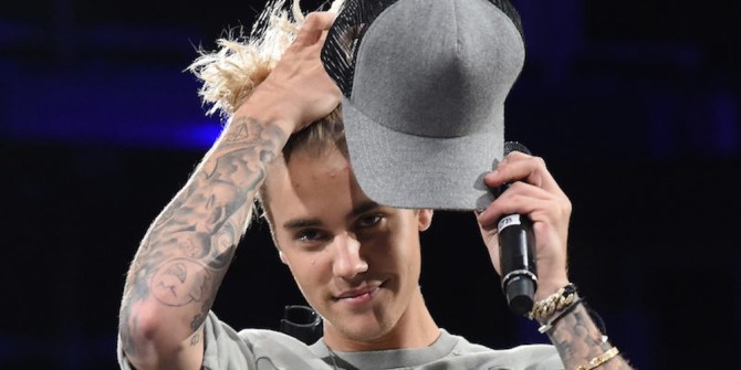 Justin Bieber Man Bun