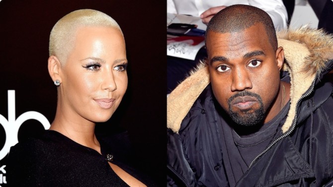 Kanye West Amber Rose