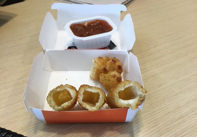 McDonald's Mozzarrella Sticks Featured