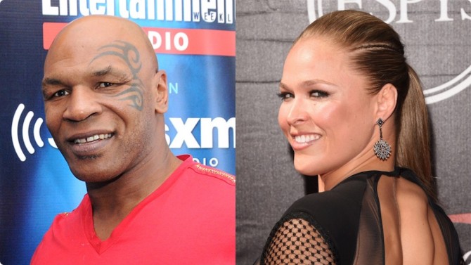 Mike Tyson Ronda Rousey