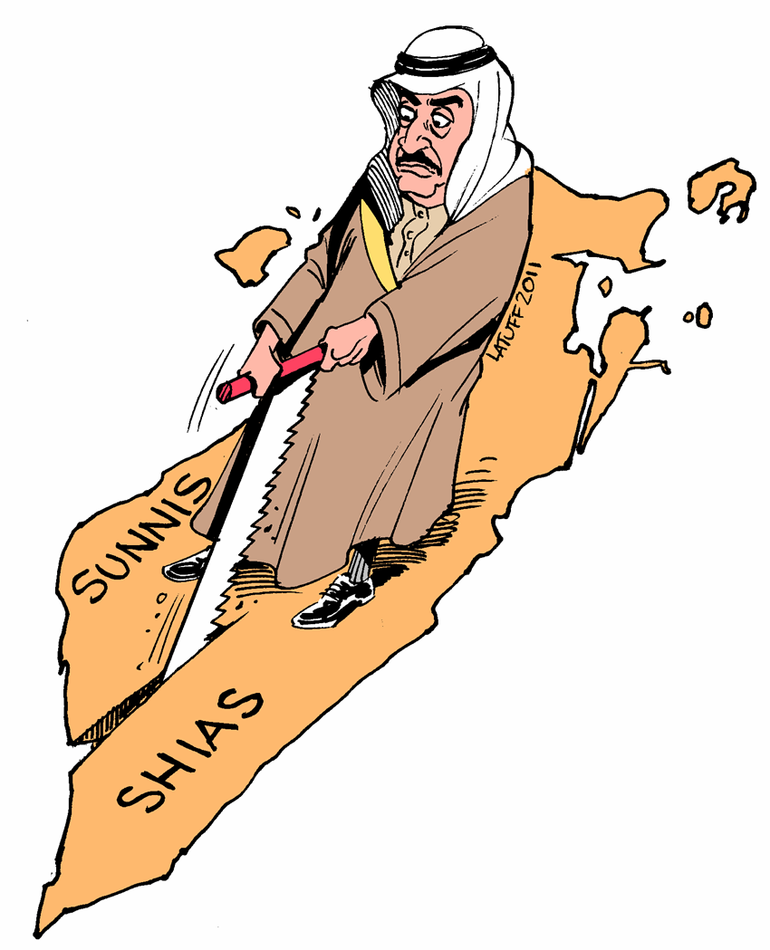 The Birth of IS - Sunnis and Shias Cartoon