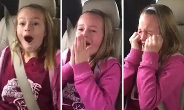 9-Year-Old Cries With Excitement When Mum Surprises Her With Trip To A Donald Trump Rally