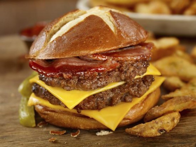 Bacon Double Cheese Burger