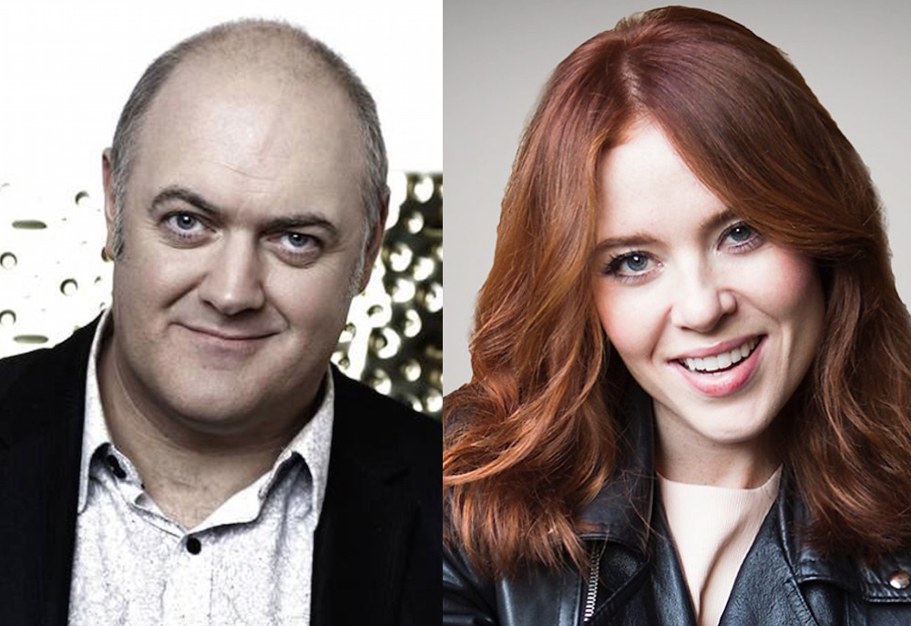 Dara O Briain Angela Scanlon