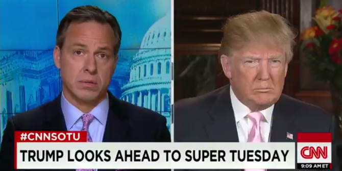 Donald Trump Jake Tapper