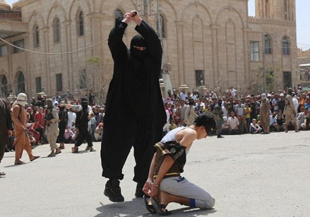 ISIS Beheading 15 Year Old