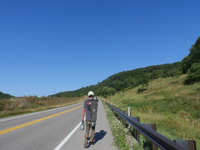 Longboarding LA To NY Featured