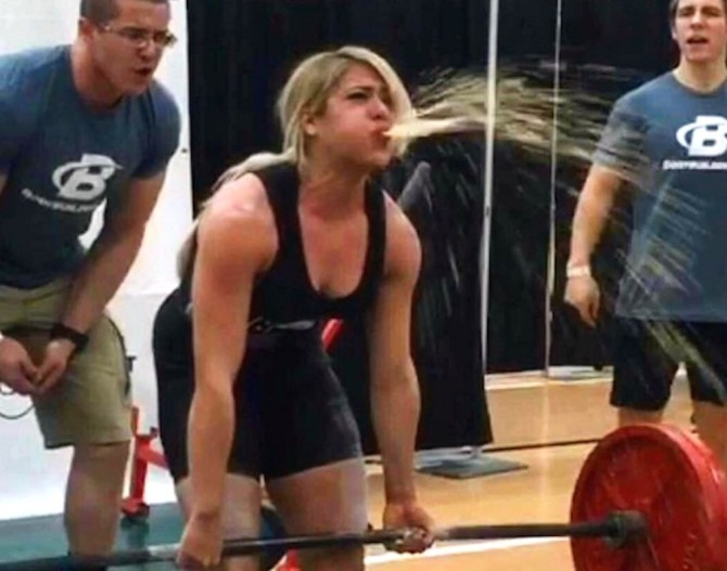 Powerlifter Puke