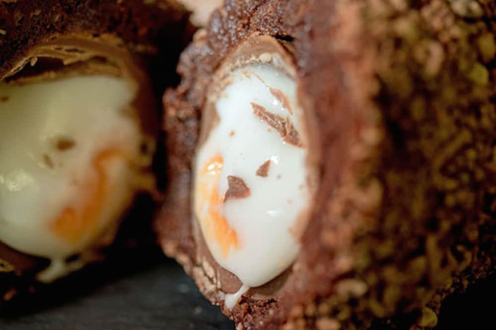 Scotch creme eggs