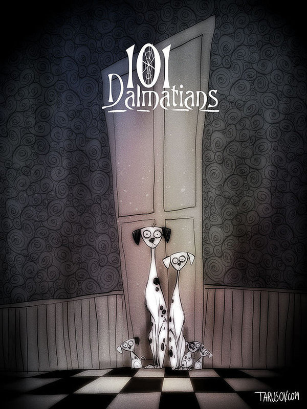 Tim Burton 101 Dalmatians
