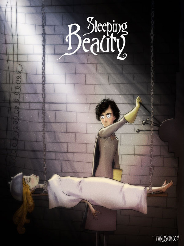 Tim Burton Sleeping Beauty