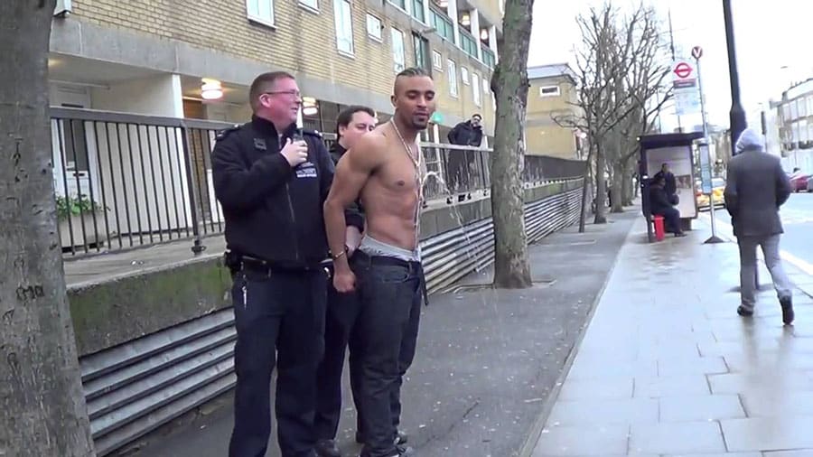 Rude boy pissing