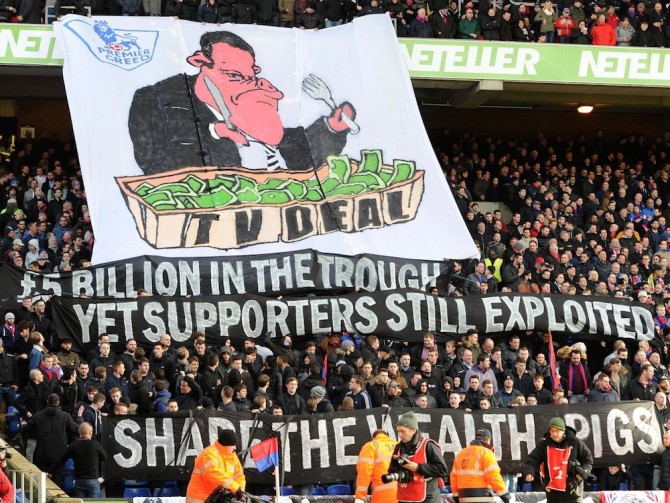 Away Ticket Prices Protest