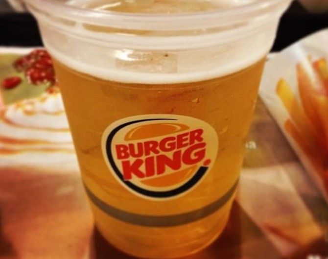 Burger King Booze