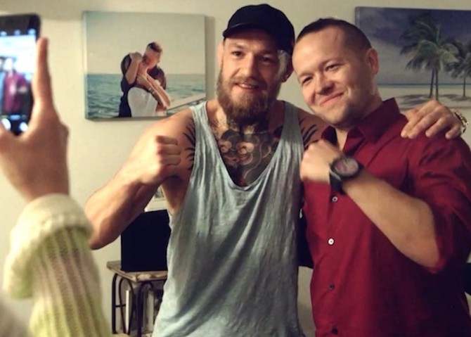 Conor McGregor Surprises Superfan