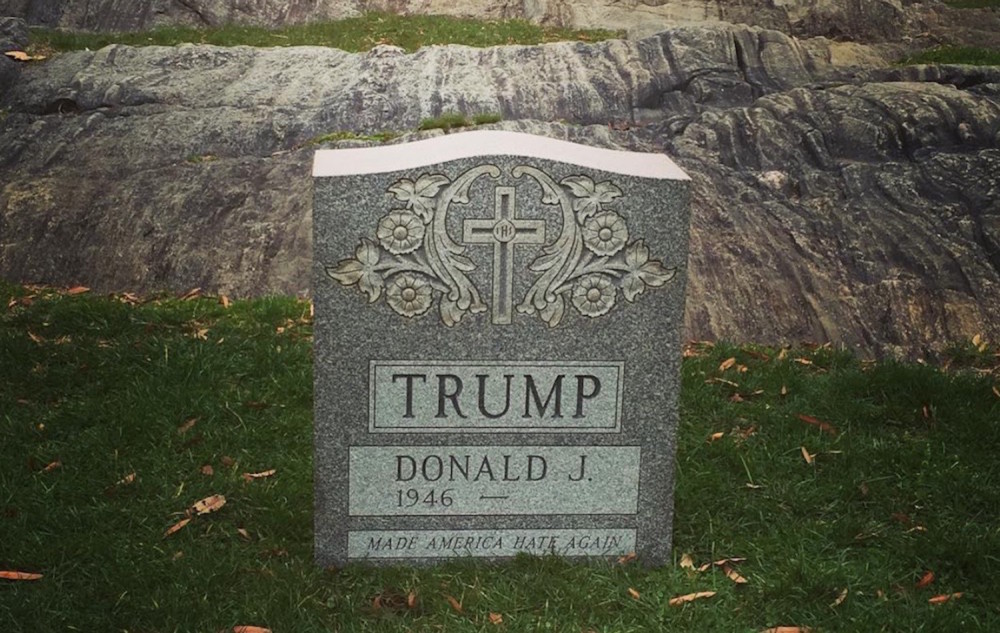 Donald Trump Tombstone