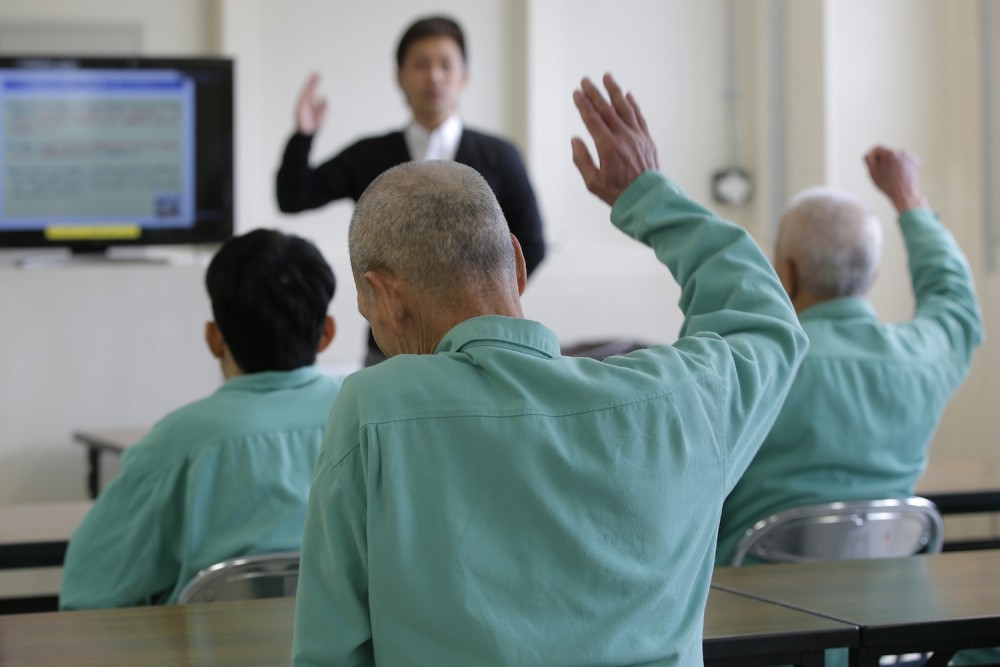 Elderly Japanese Prisoners