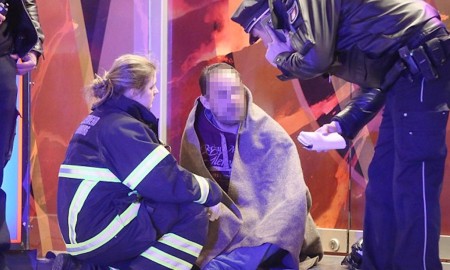 German Guy Refuses To Leave Sex Shop When It's Burning Down