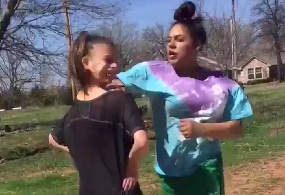 Racist Girl Shit Kicked Out Of Her