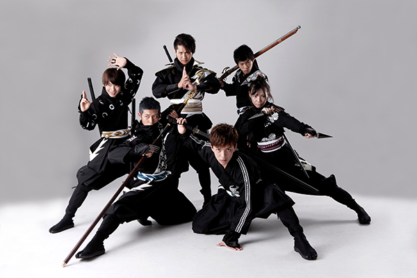 This handout photo provided by Aichi prefecture government tourism bureau shows six full-time ninjas posing in Nagoya Central Japan's Aichi prefecture said March 11, 2016 it is hiring full-time ninjas -- the martial-arts masters and stealth special assassins of feudal times -- to promote tourism in the area known for historic Nagoya castle. / AFP PHOTO / Tourism Bureau, Aichi Prefecturl Government / TOURISM BUREAU, AICHI PREFECTURL GOVERNMENT / RESTRICTED TO EDITORIAL USE - MANDATORY CREDIT "AFP PHOTO / BMI" - NO MARKETING NO ADVERTISING CAMPAIGNS - DISTRIBUTED AS A SERVICE TO CLIENTS == NO ARCHIVE / / XGTY / RESTRICTED TO EDITORIAL USE - MANDATORY CREDIT "AFP PHOTO / TOURISM BUREAU, AICHI PREFECTURL GOVERNMENT" - NO MARKETING NO ADVERTISING CAMPAIGNS - DISTRIBUTED AS A SERVICE TO CLIENTS == NO ARCHIVE