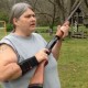 Angry Southern Woman Shoots Phones
