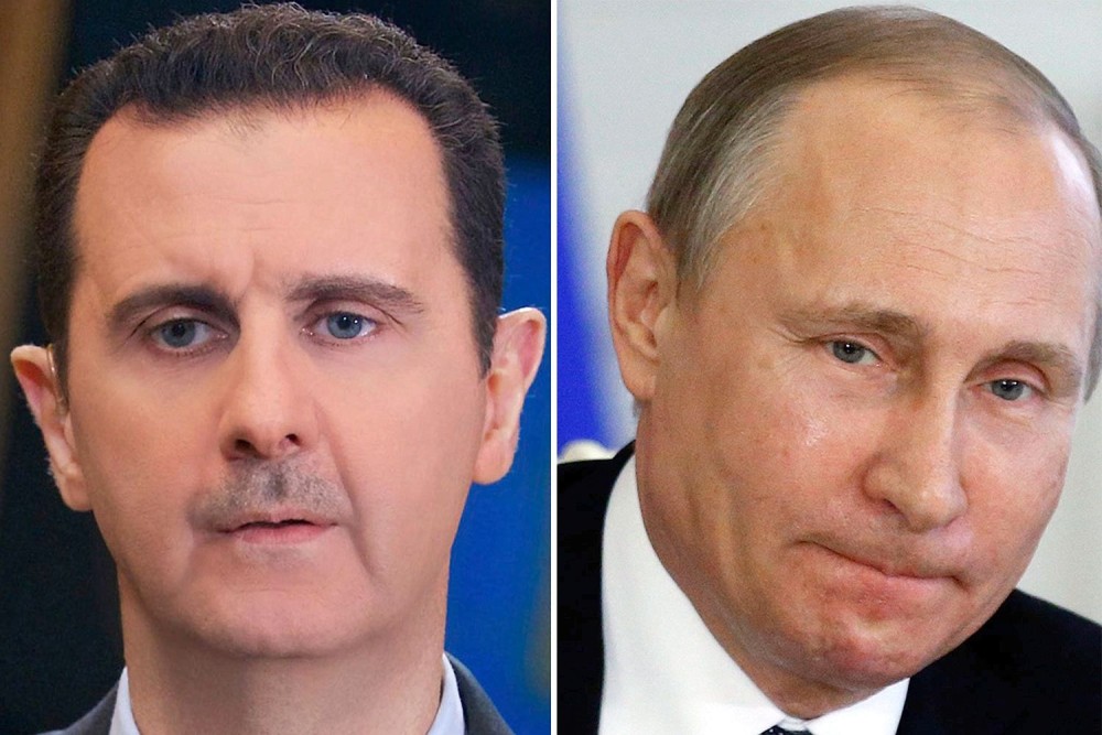 Bashar al-Assad Vladimir Putin