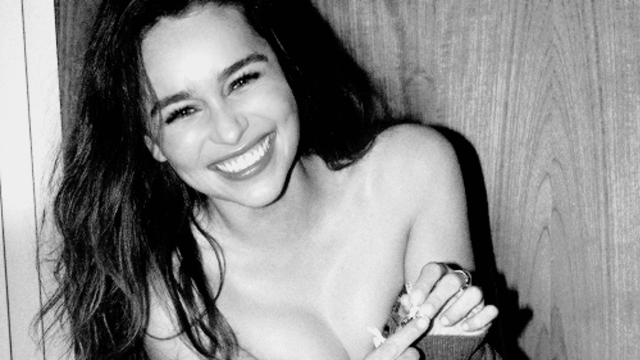 Emilia Clarke Got Drunk AF During This Photoshoot So She Could Feel Comfortable Naked