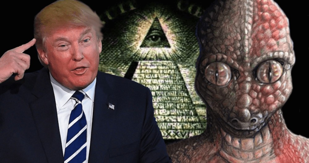 Donald Trump Reptilian shapeshifter