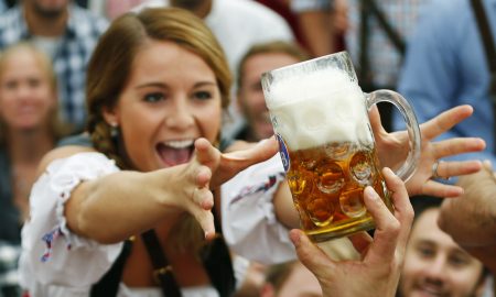 Drinking Beer