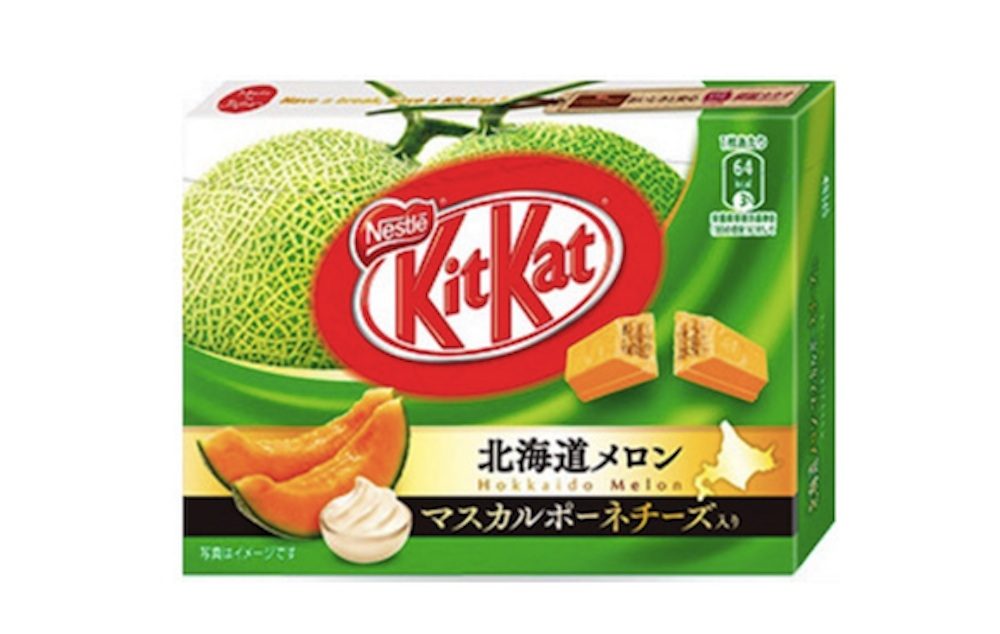 Melon and cheese kit kat