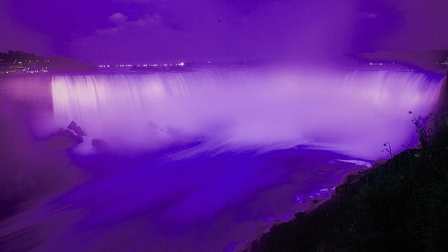 Niagara Falls Purple