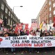 Protesters London